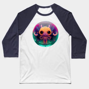 Cute Chthulhu in a bubble Baseball T-Shirt